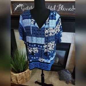 Rafaella Ladies Short-sleeved Top